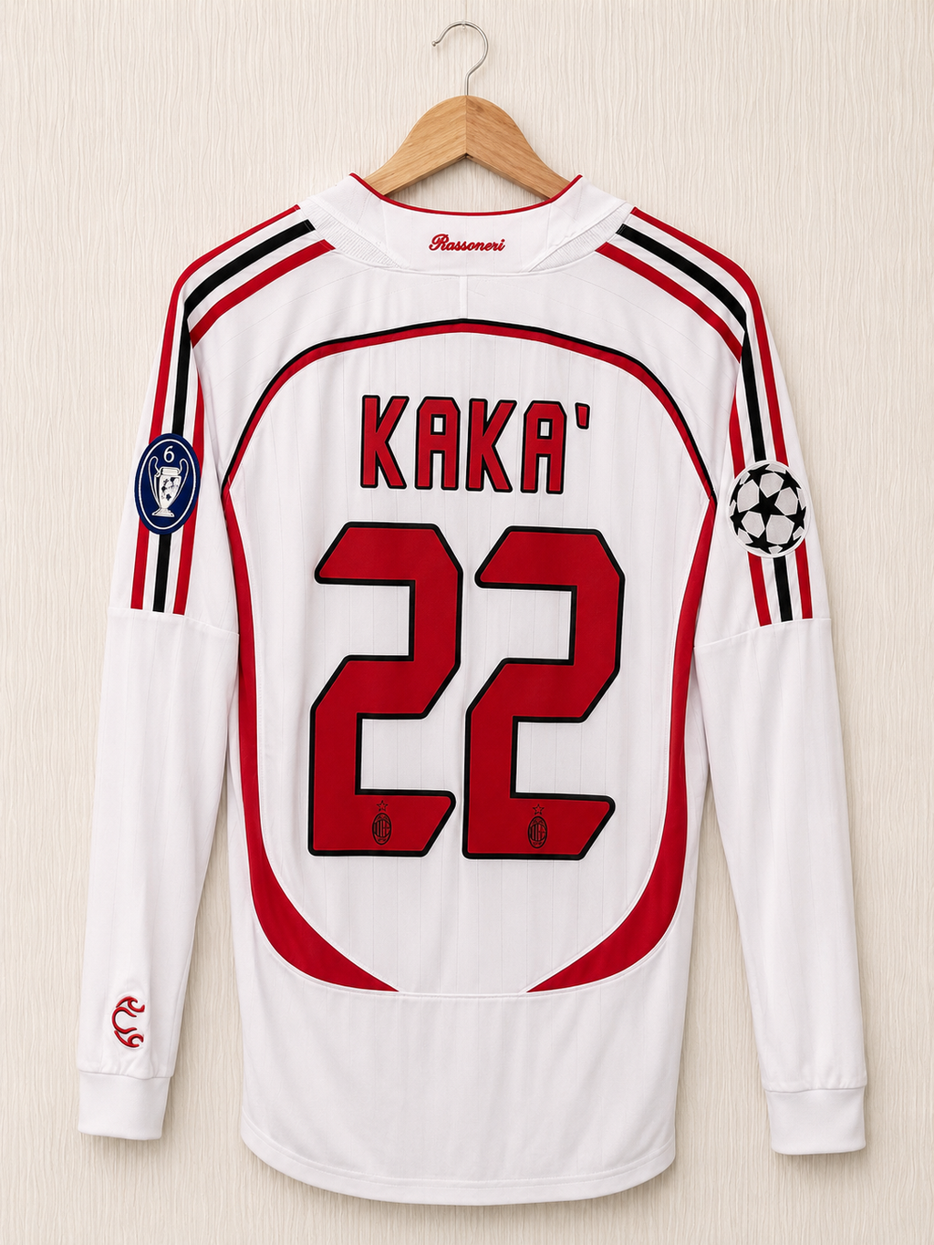 AC Milan 2007 Champions League Final Shirt