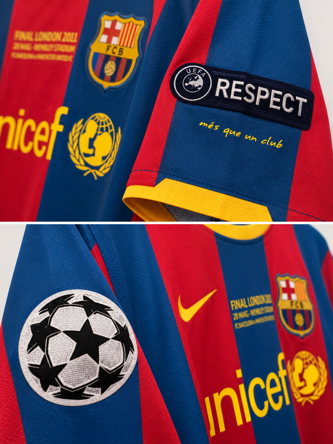 Barcelona 2011 Champions League Final Shirt