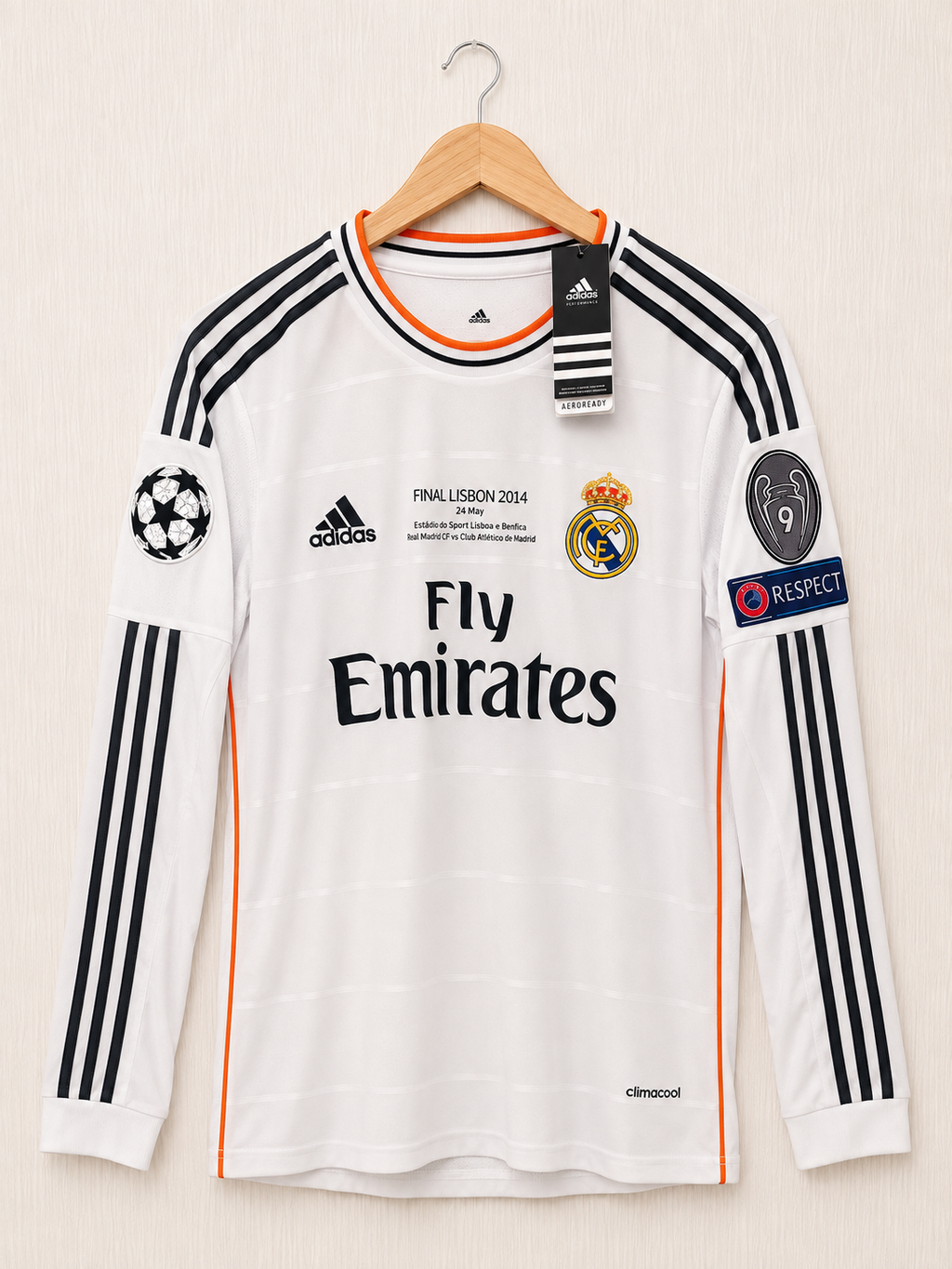 Real Madrid 2013/14 Champions League Final Shirt