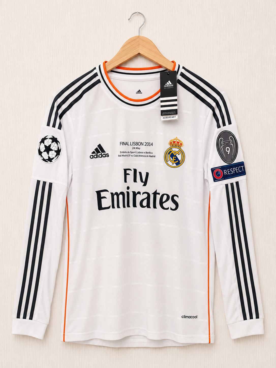 Real Madrid 2013/14 Champions League Final Shirt