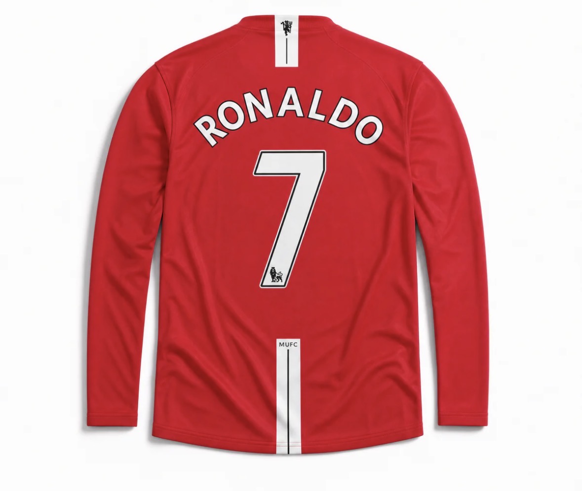Manchester United 2007/08 Home Shirt