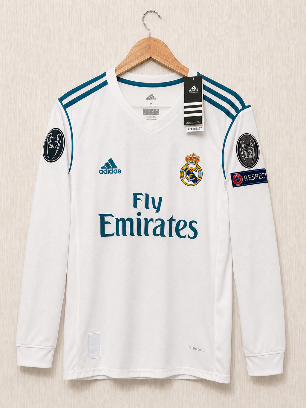 Real Madrid 2017/18 Home Shirt
