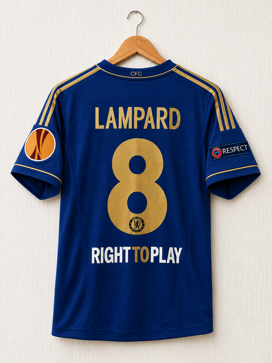 Chelsea 2013 Europa League Final Shirt